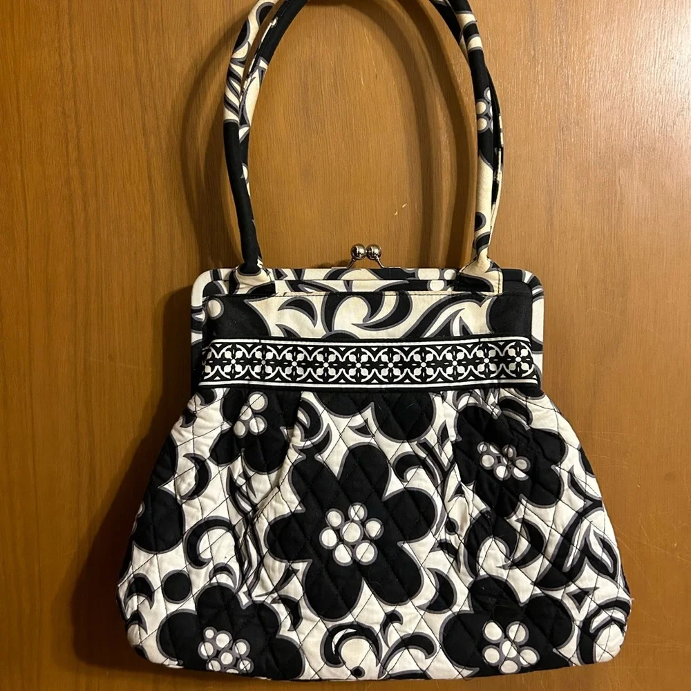 Vera Bradley Night and Day Satchel Bag Purse
